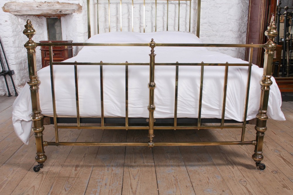 Fabulous quality Victorian king size all brass bed View VI