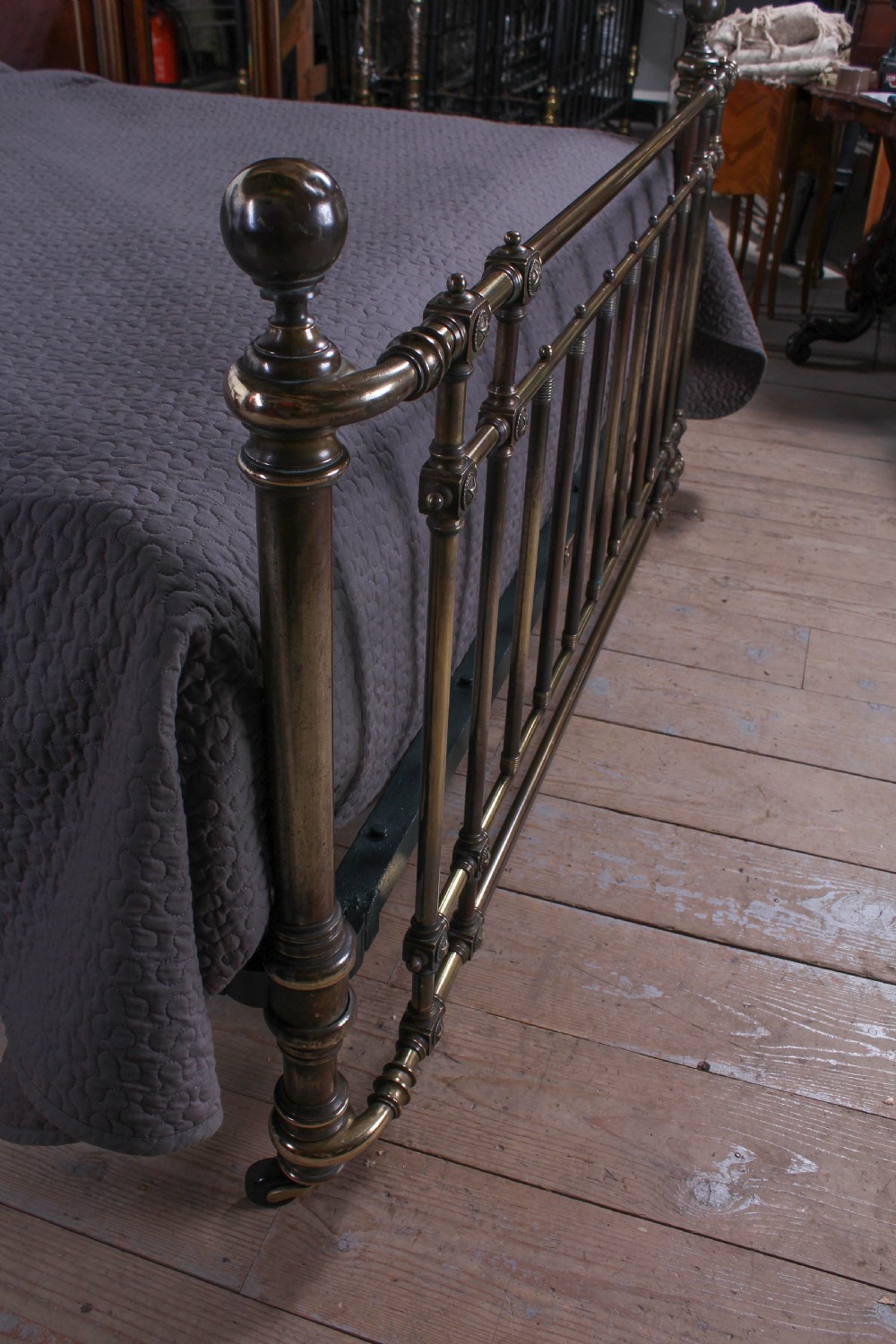 Exceptionally handsome Victorian Winfield super king size bed View IV