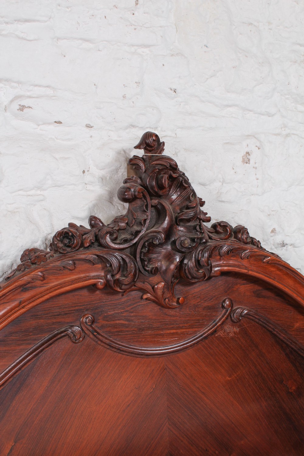 Handsome king size Louis XV style bed View VIII