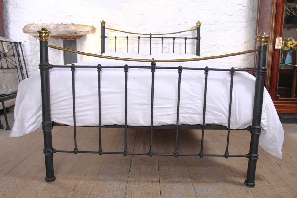Classic Edwardian dip rail double bed View IV