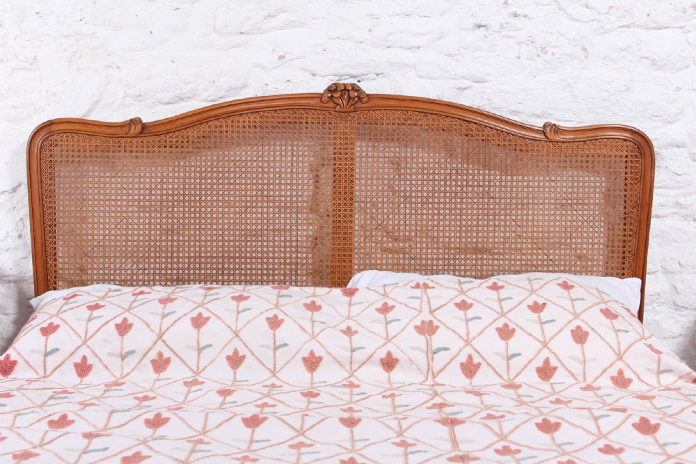 Louis XVI style caned king size bed View II