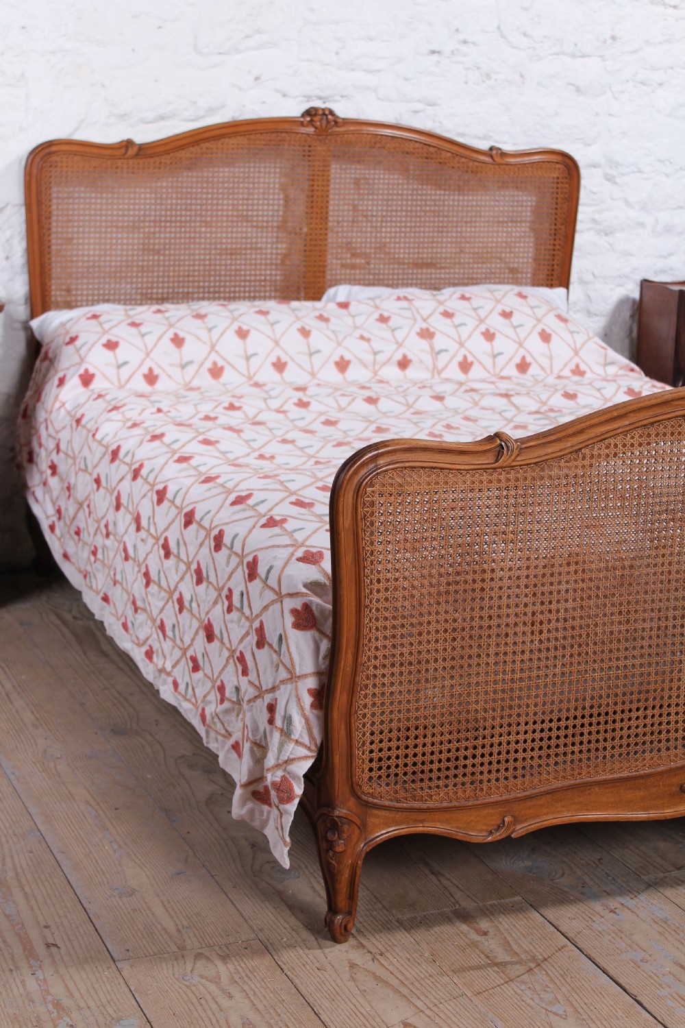 Louis XVI style caned king size bed View VI