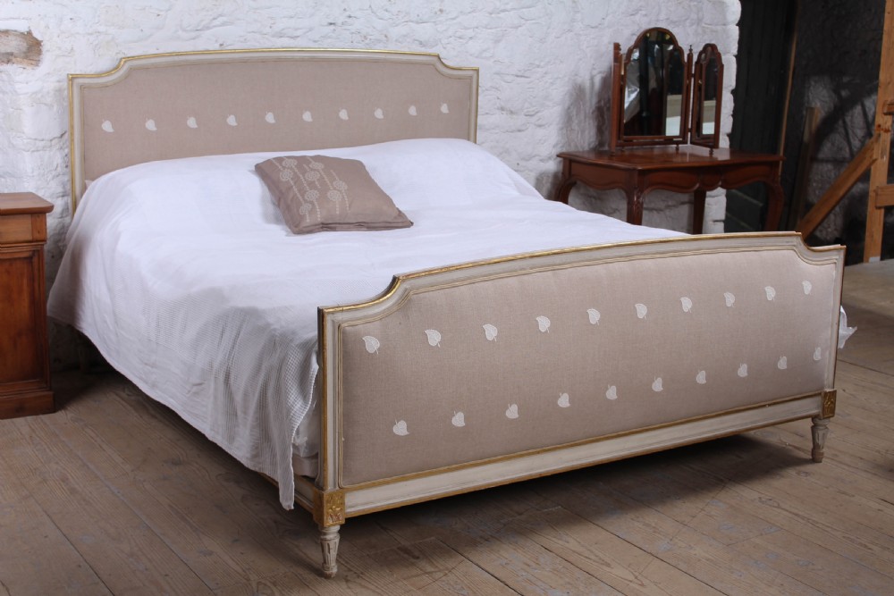 Simple French upholstered 
