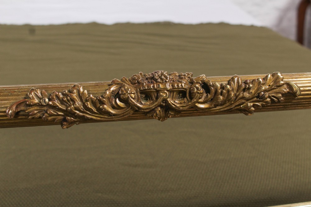 Very pretty individual French double brass bed View VI