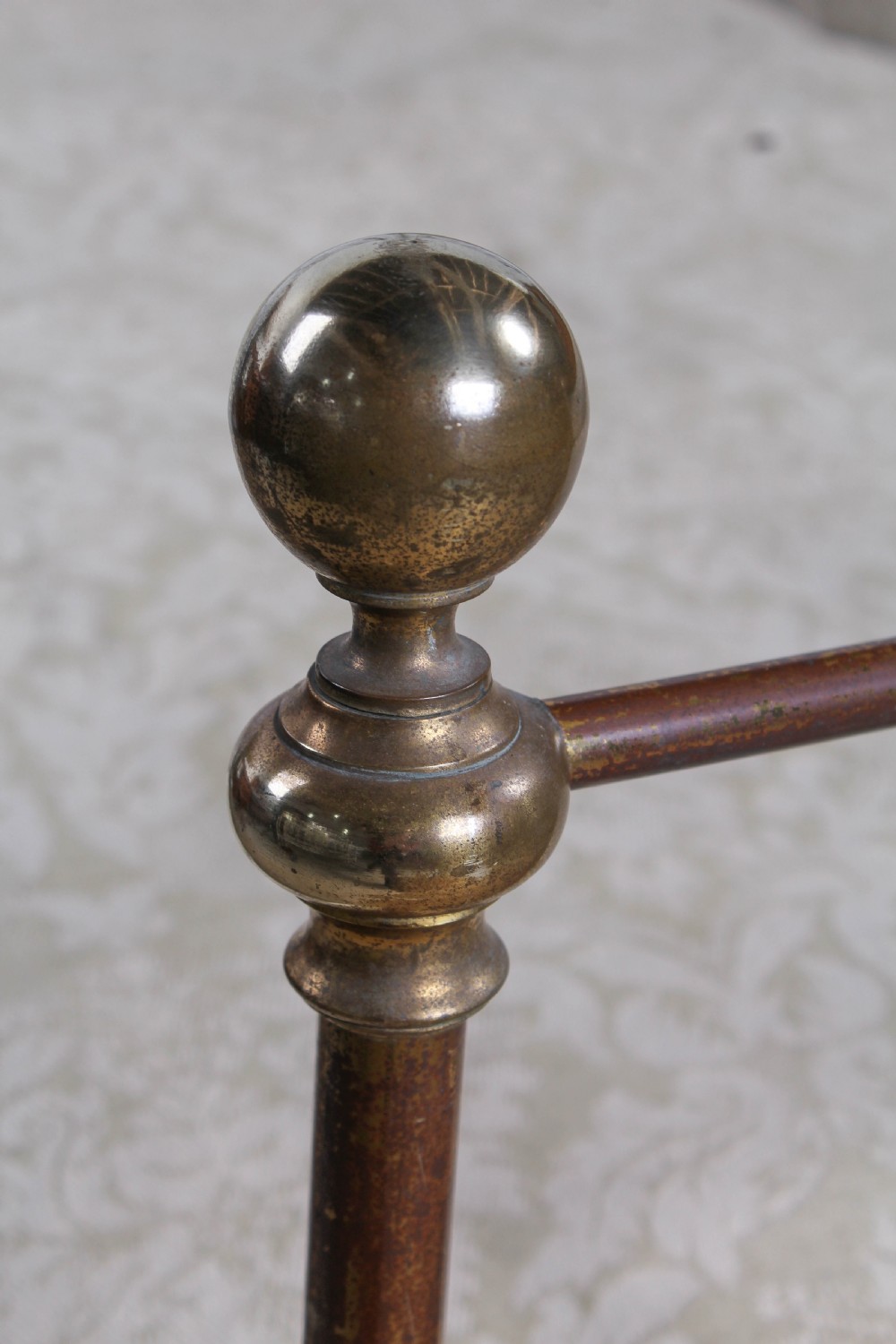 Very nice pair of Victorian all brass single beds View IV