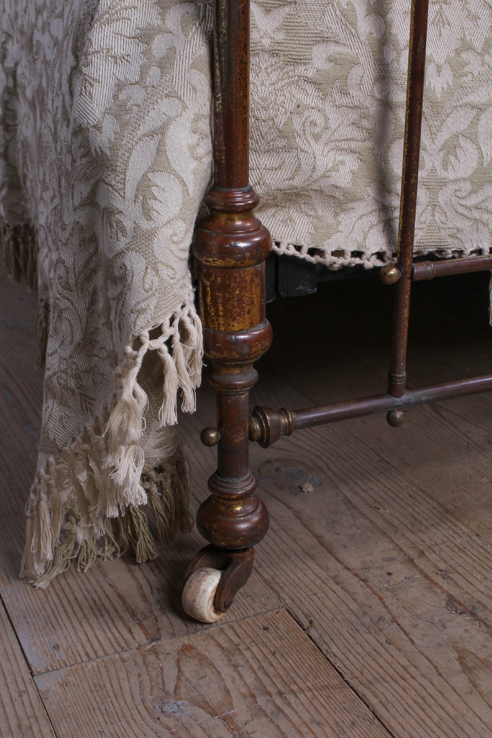 Very nice pair of Victorian all brass single beds View V