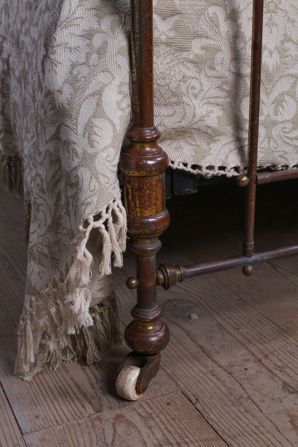 Very nice pair of Victorian all brass single beds View VI