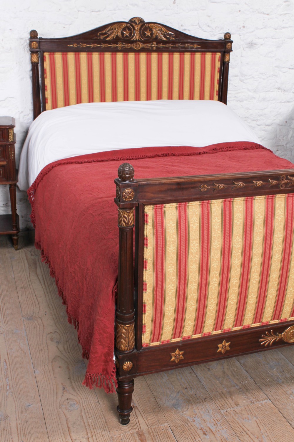 Handsome and individual Empire style French double bed View II