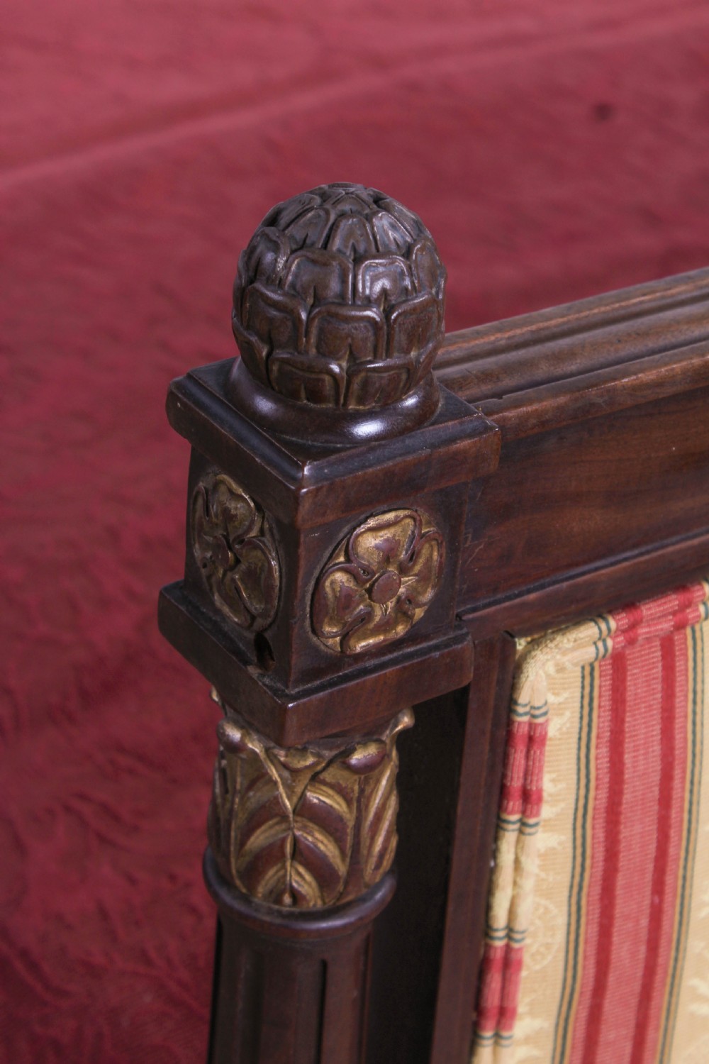 Handsome and individual Empire style French double bed View V