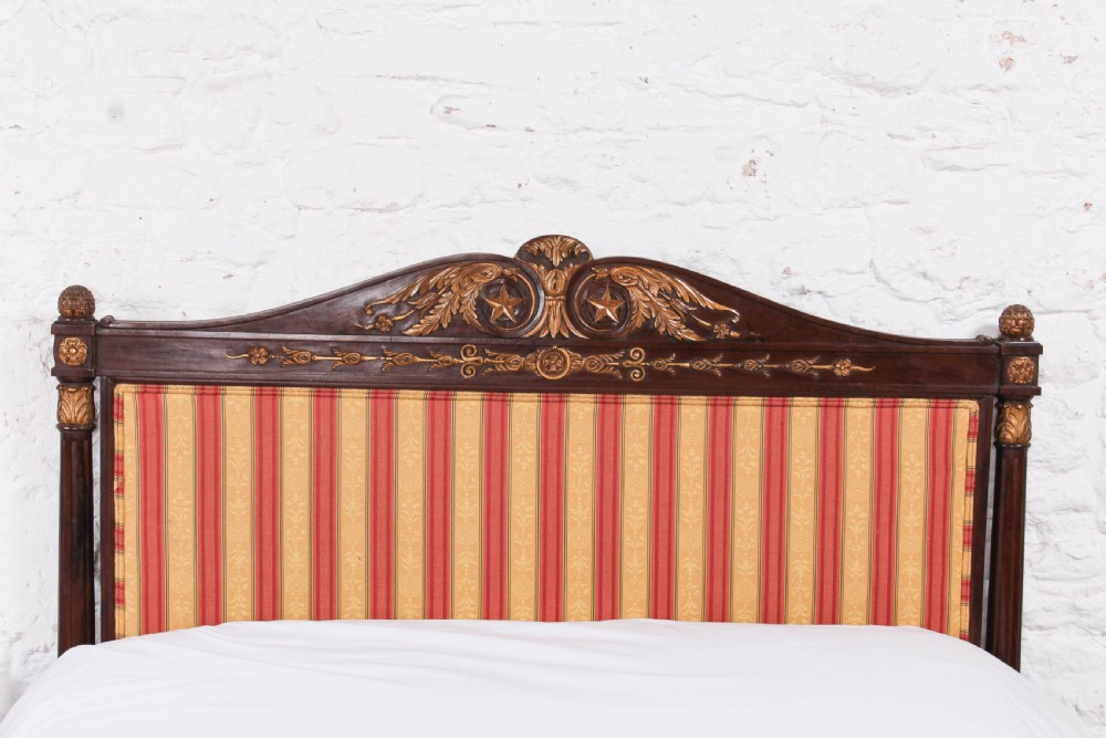 Handsome and individual Empire style French double bed View VII