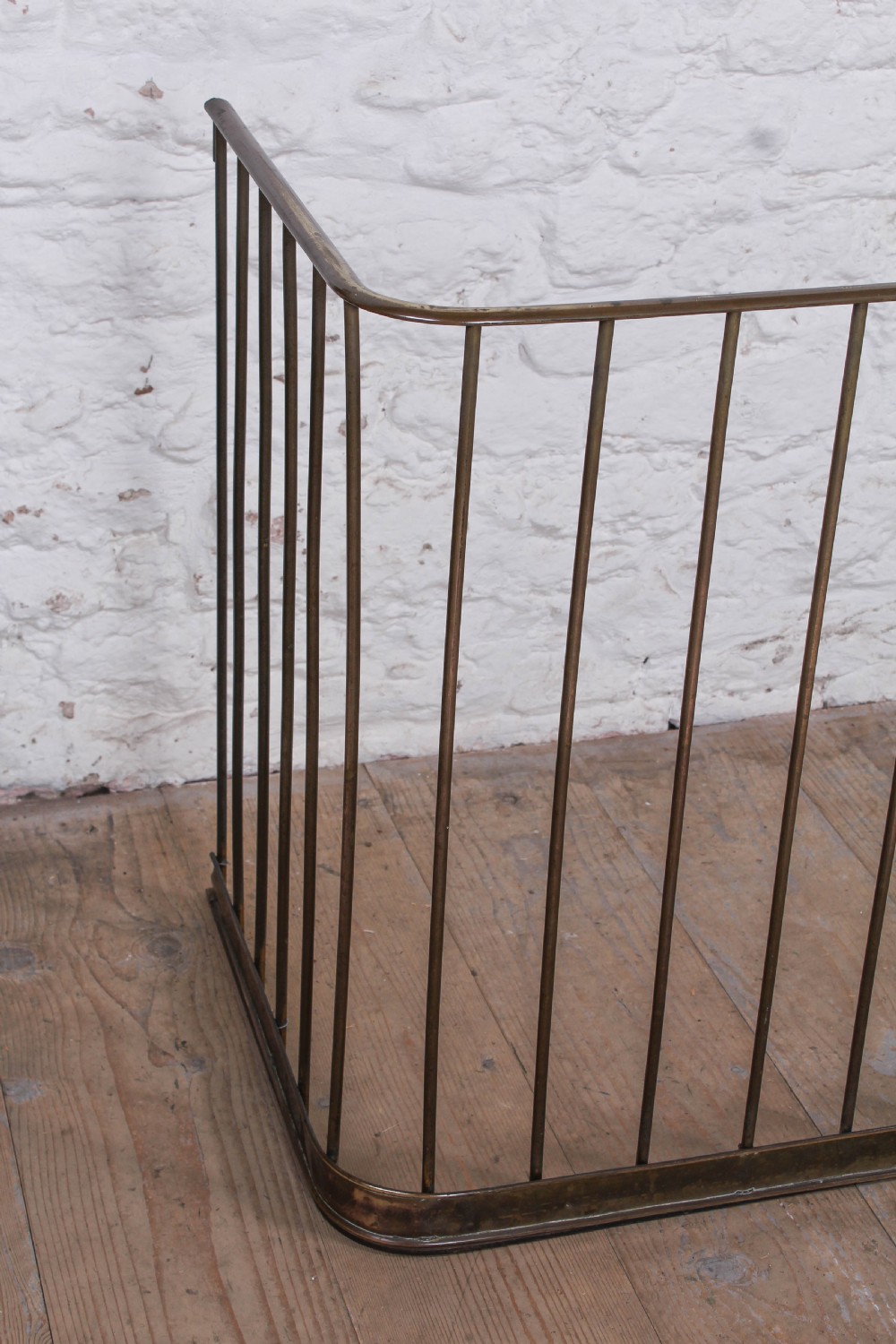Lovely Solid brass Georgian fireguard View II