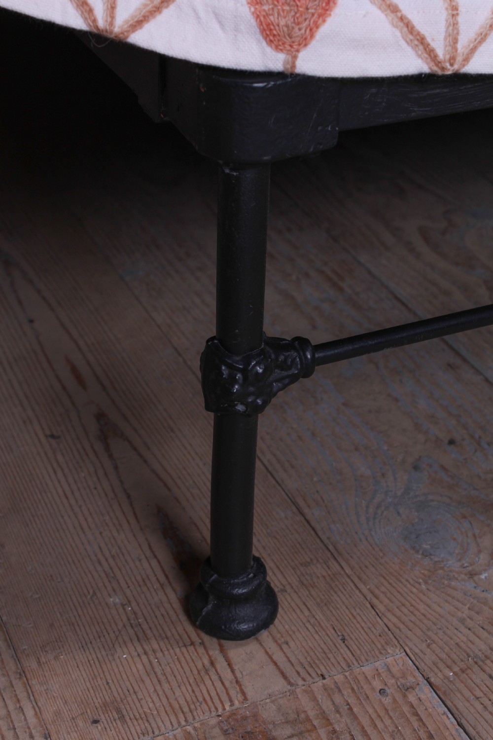 Pleasingly simple Irish all iron king size bed View II