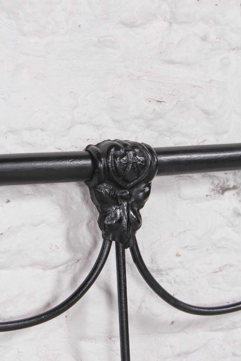 Pleasingly simple Irish all iron king size bed View VII