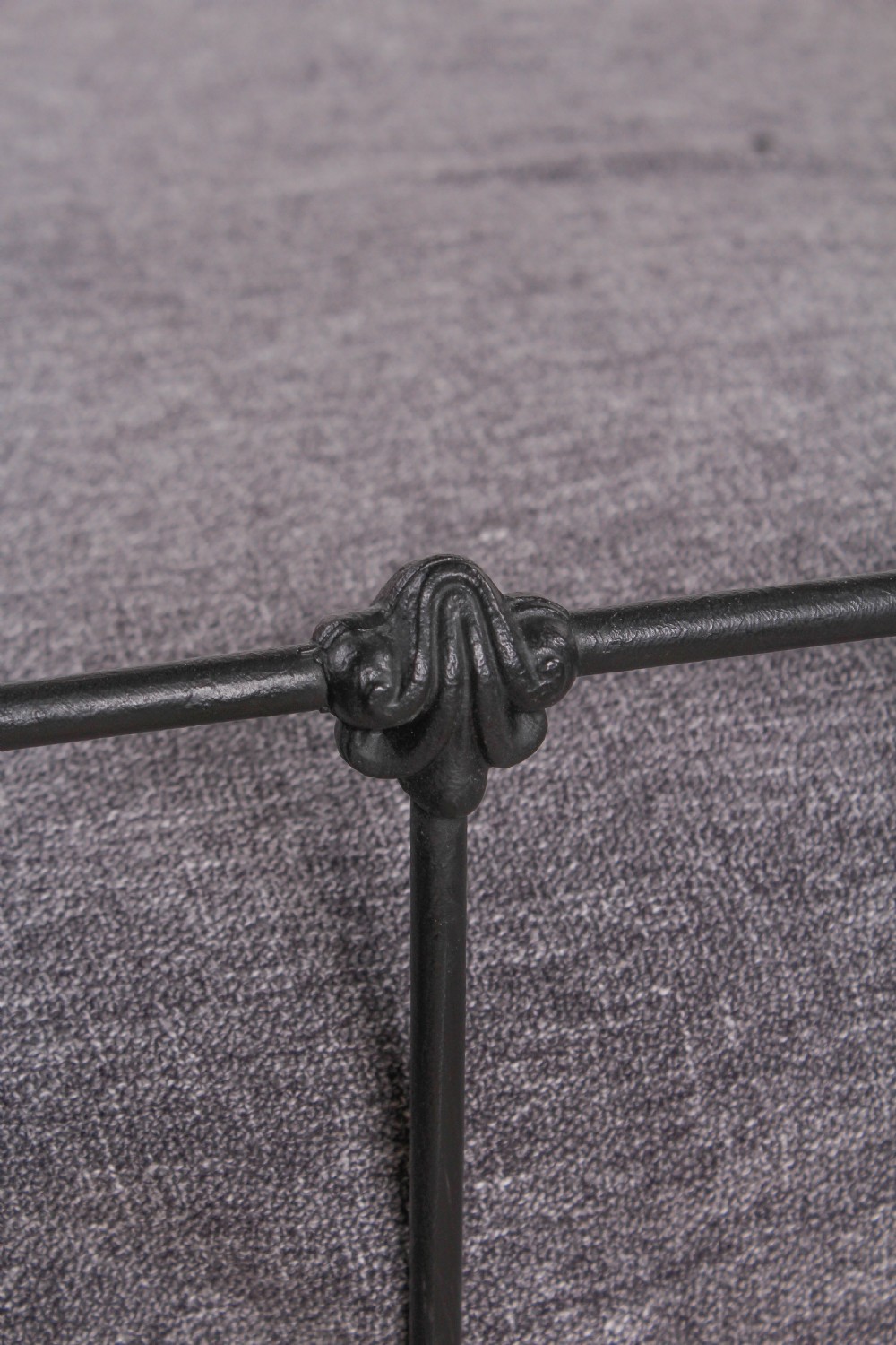 Simple fashionable French iron king size bed View IV