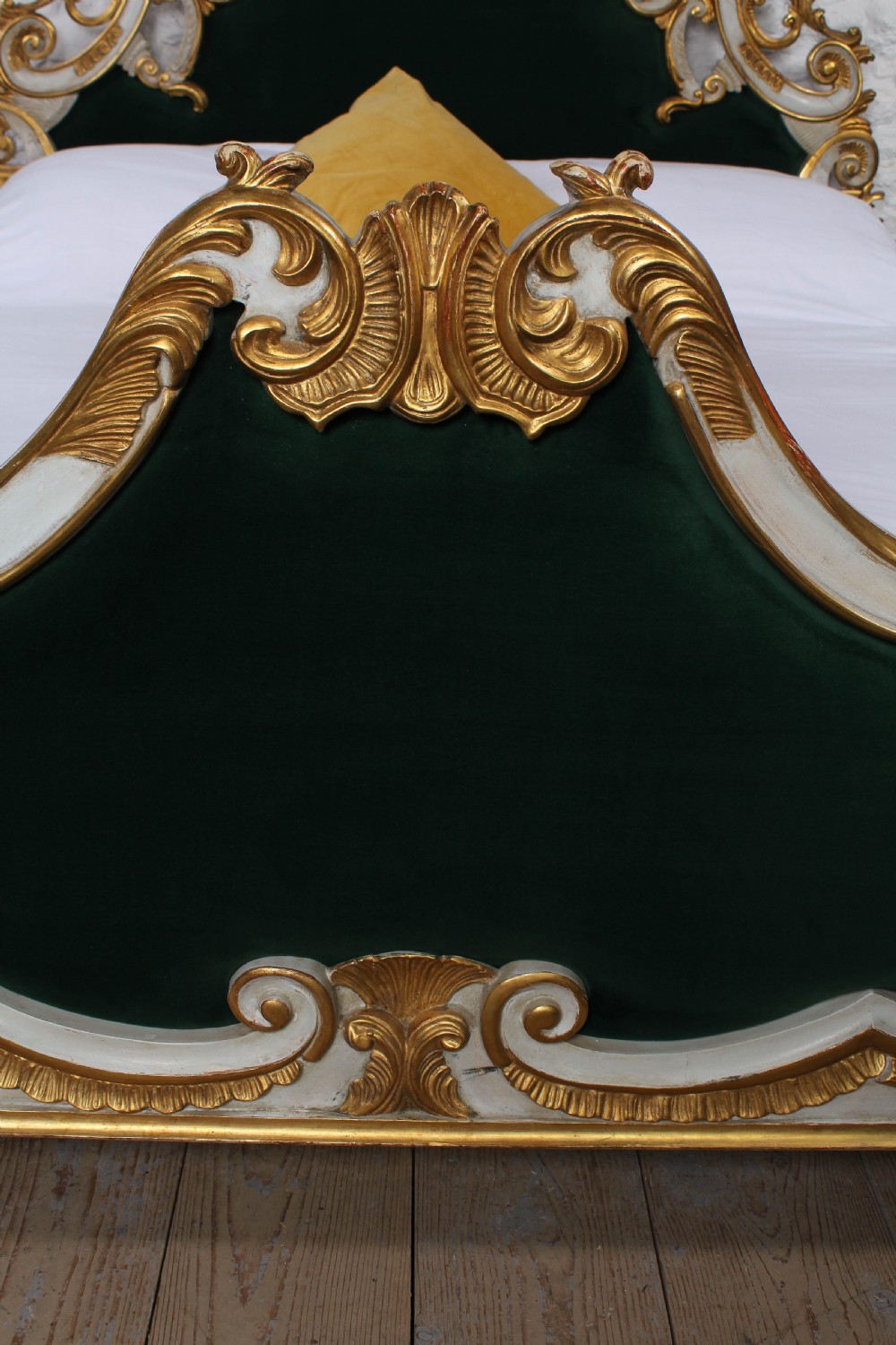 Spectacular Italian Rococco style super king size bed View V