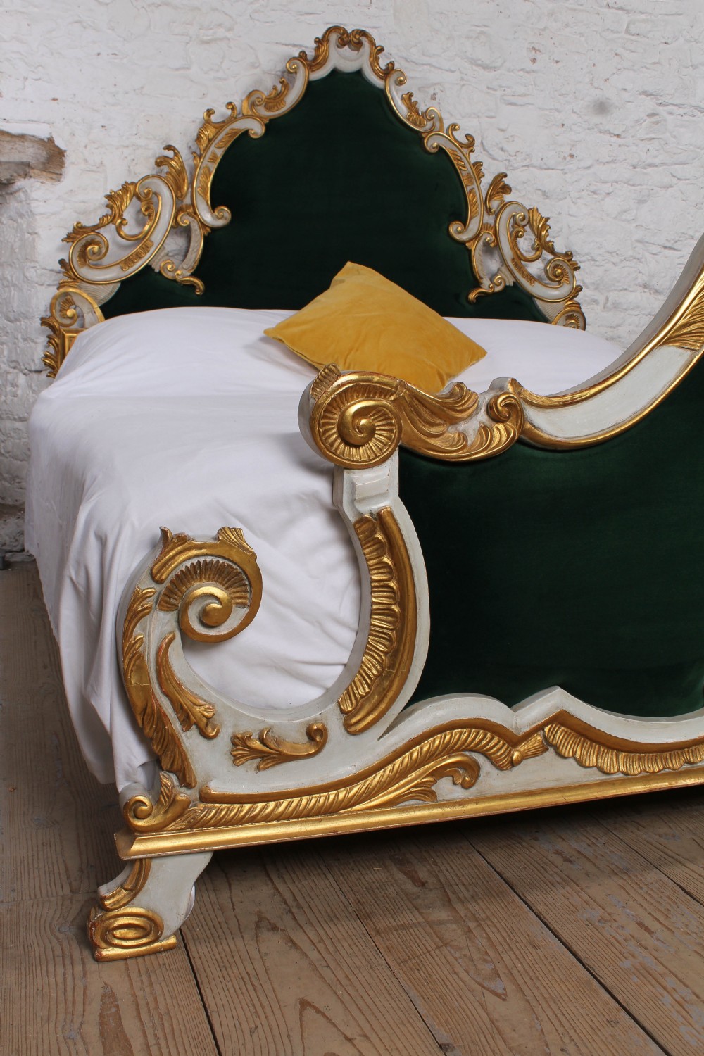 Spectacular Italian Rococco style super king size bed View IX