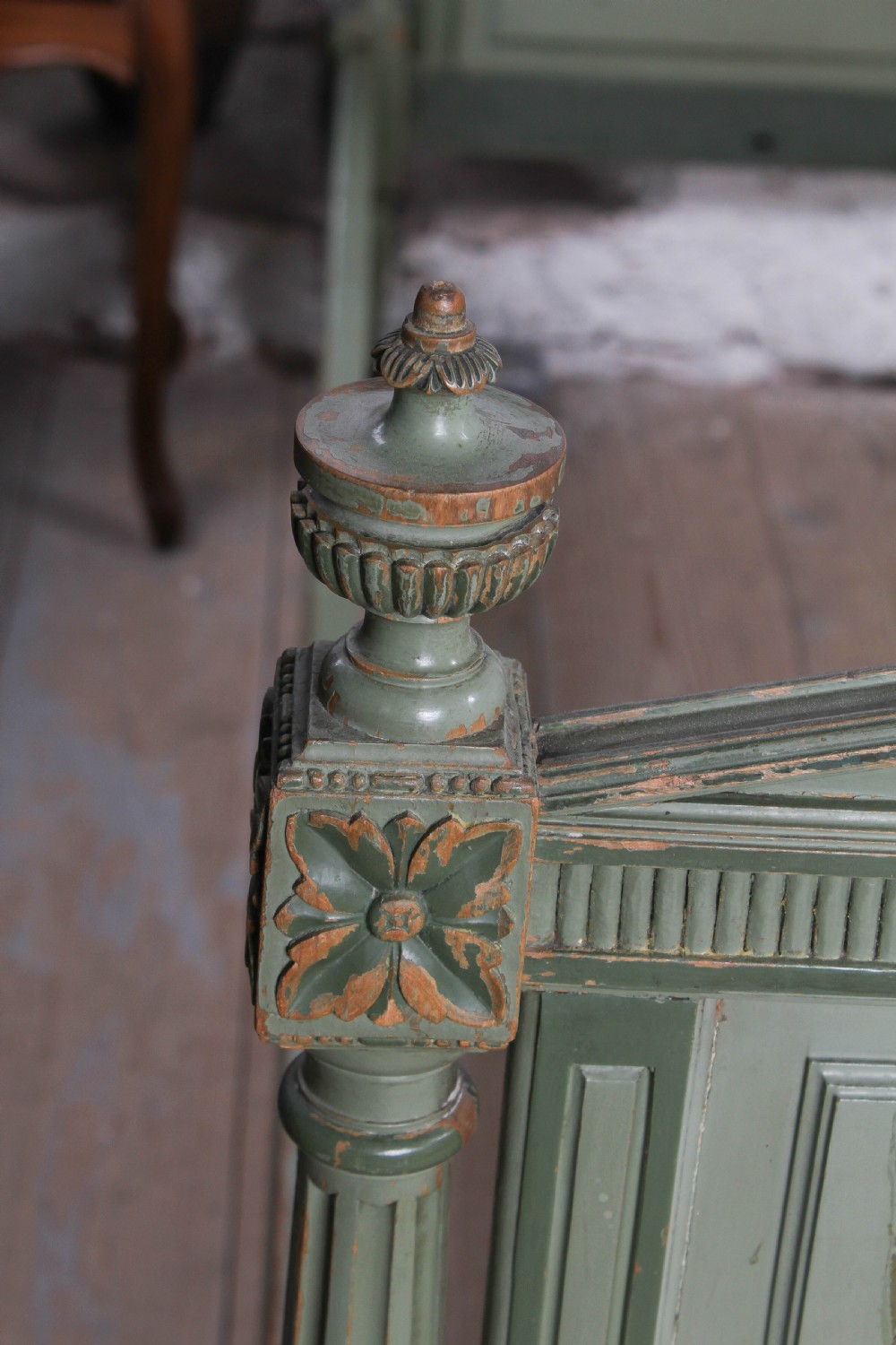 Lovely pair of  French Empire style large single beds View IX