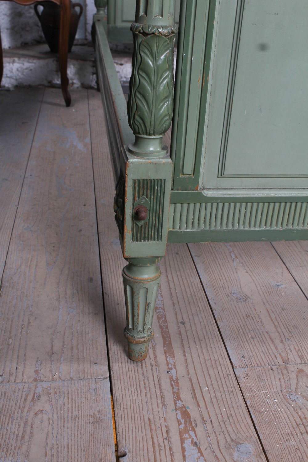 Lovely pair of  French Empire style large single beds View X