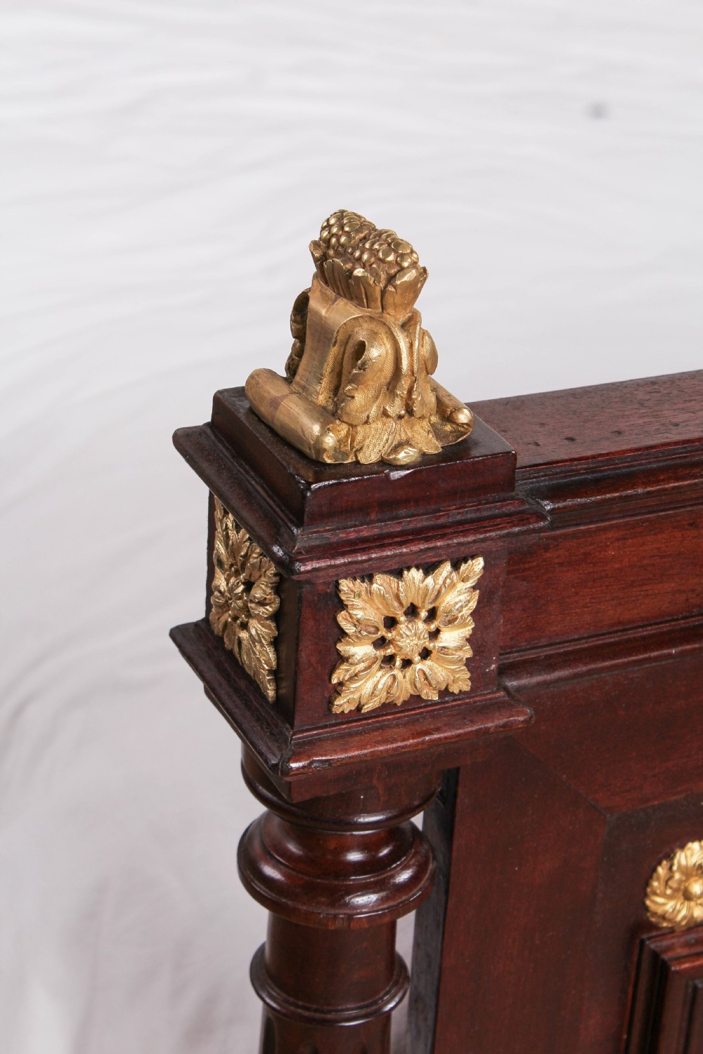 Handsome French Empire style  and ormolu bed View II