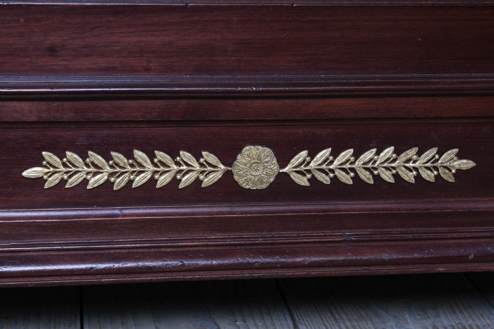 Handsome French Empire style  and ormolu bed View V
