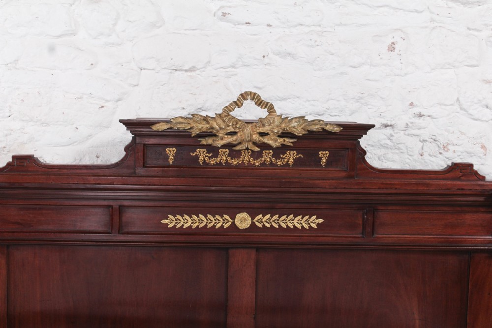 Handsome French Empire style  and ormolu bed View VI