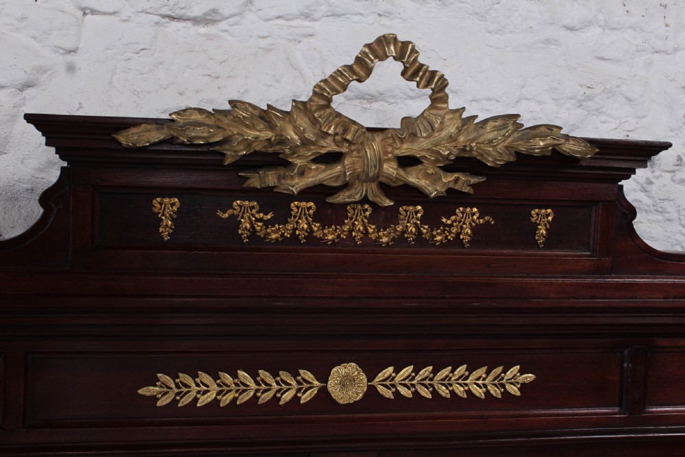 Handsome French Empire style  and ormolu bed View IX