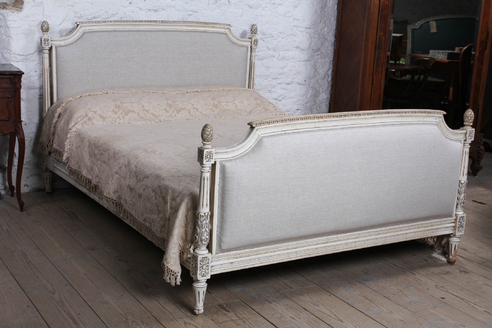 Newly upholstered  king size Empire style