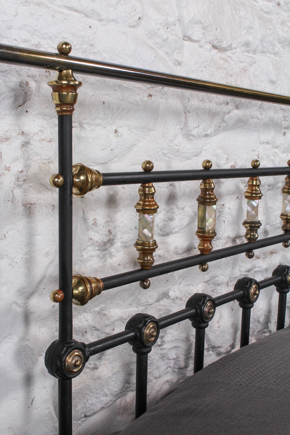 Beautiful Victorian king size half tester bed View X