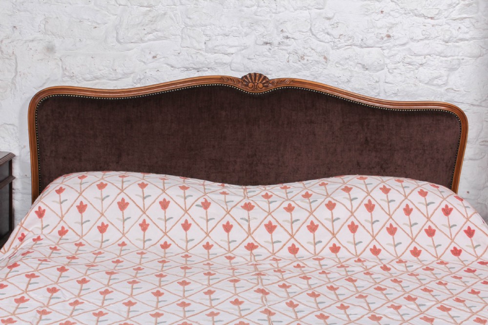 Louis XVI style super king size upholstered bed View IV