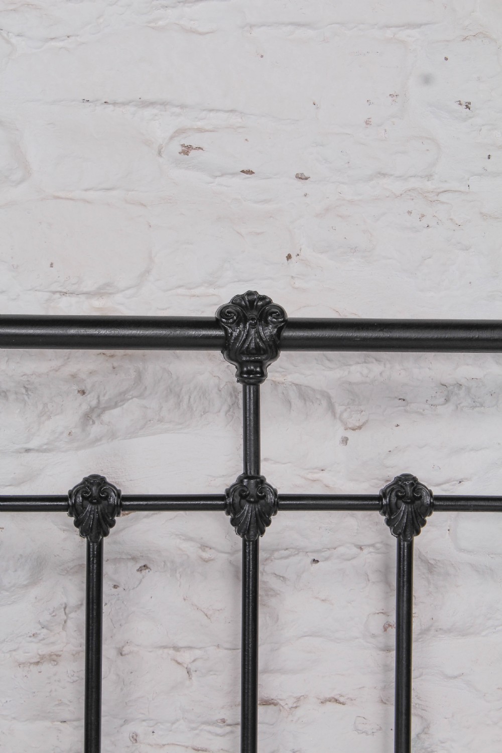 Fashionably simple French all iron king size bed  View III