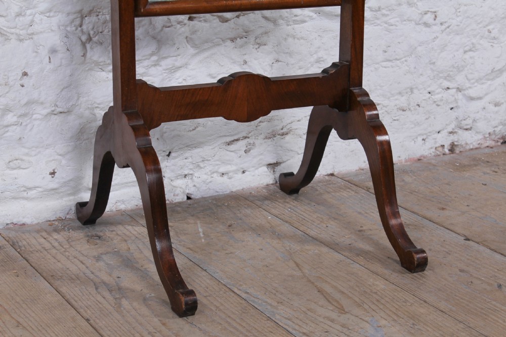 Mahogany cheval mirror View III