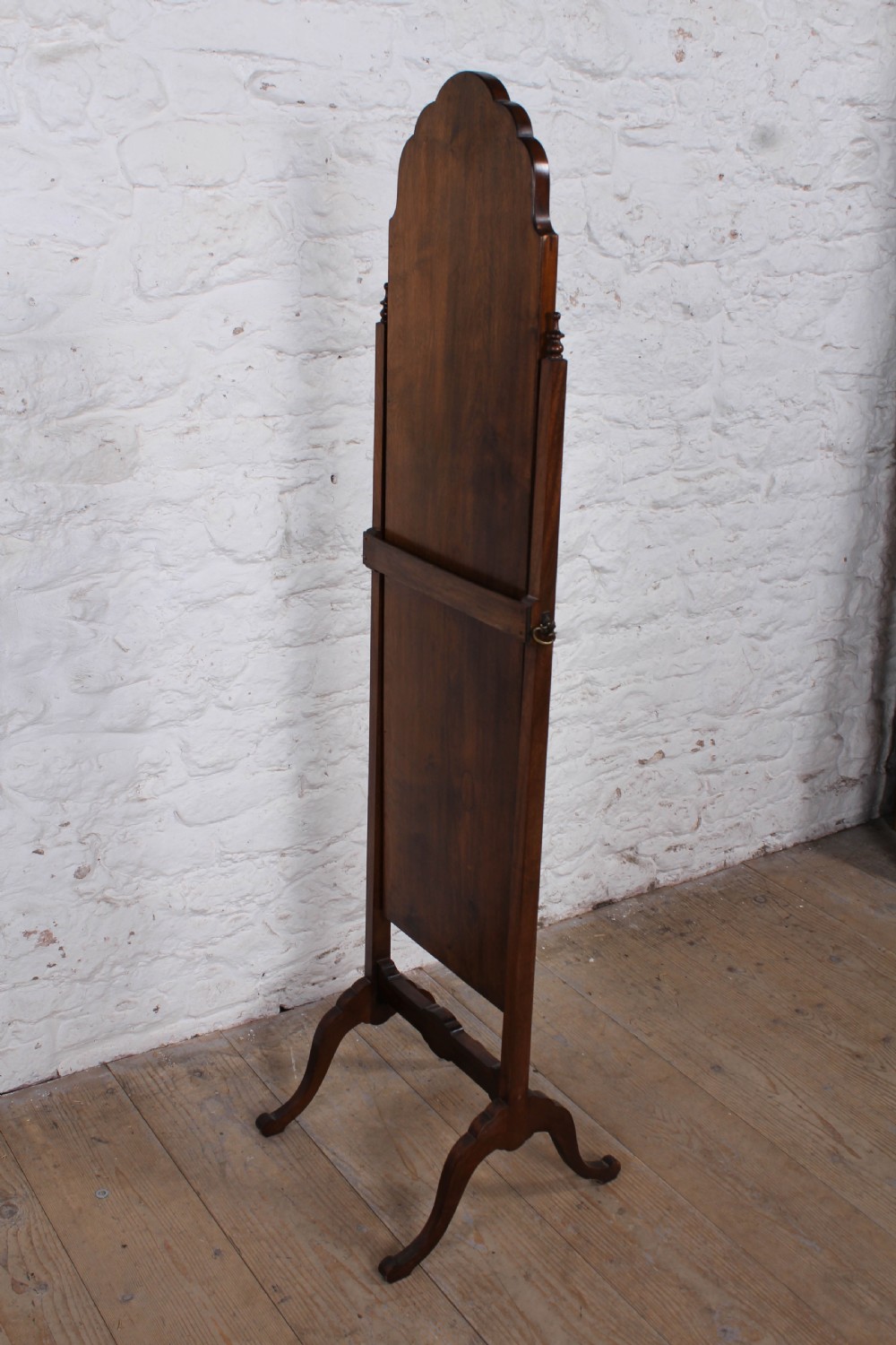 Mahogany cheval mirror View VII