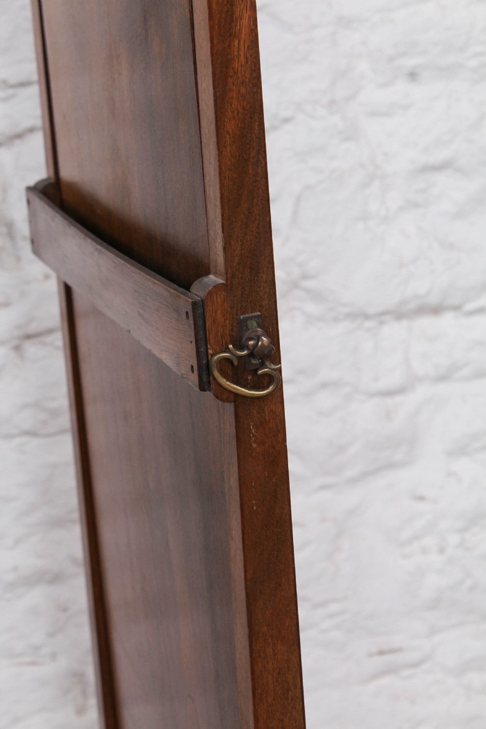 Mahogany cheval mirror View VIII