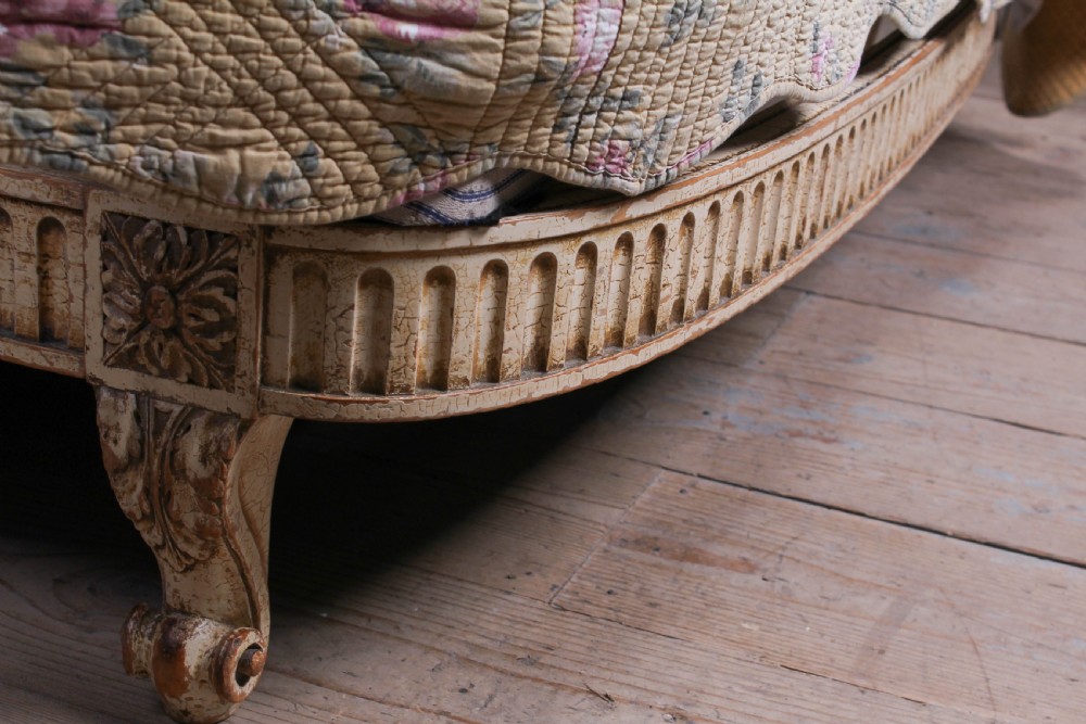 French newly upholstered low end king size bed View V