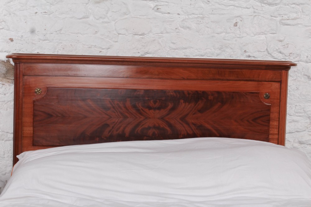 Empire style  flame mahogany king size bed  View VI