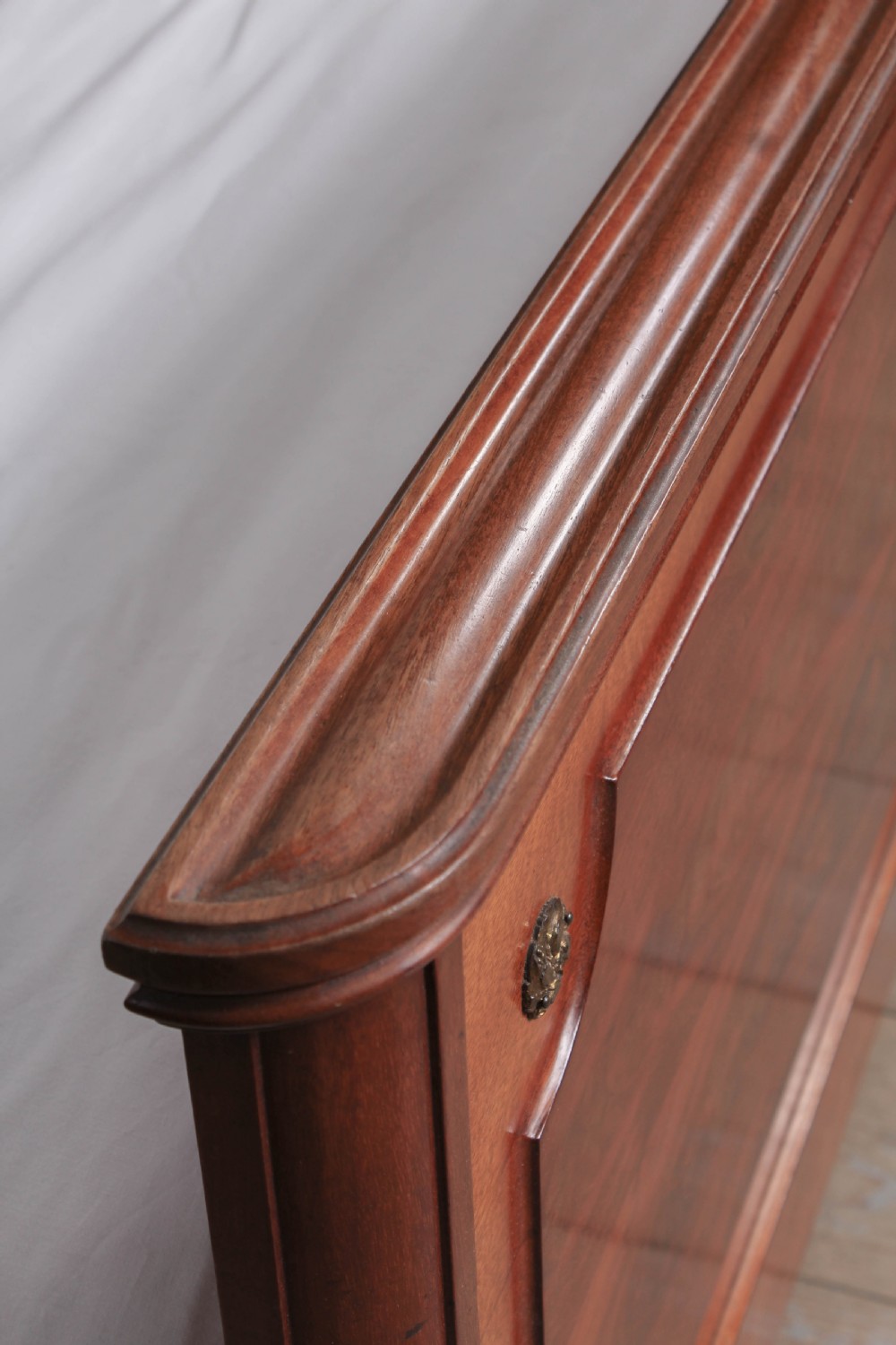 Empire style  flame mahogany king size bed  View VII