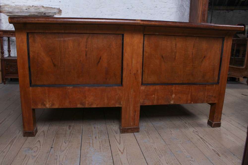 Biedermeier style large king size bed View II