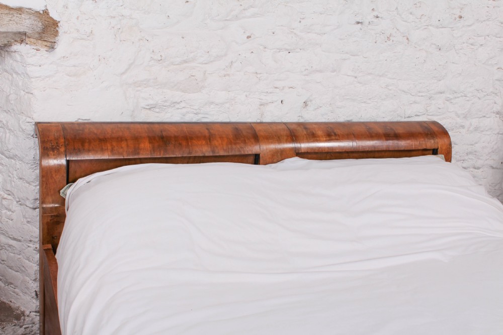 Biedermeier style large king size bed View X