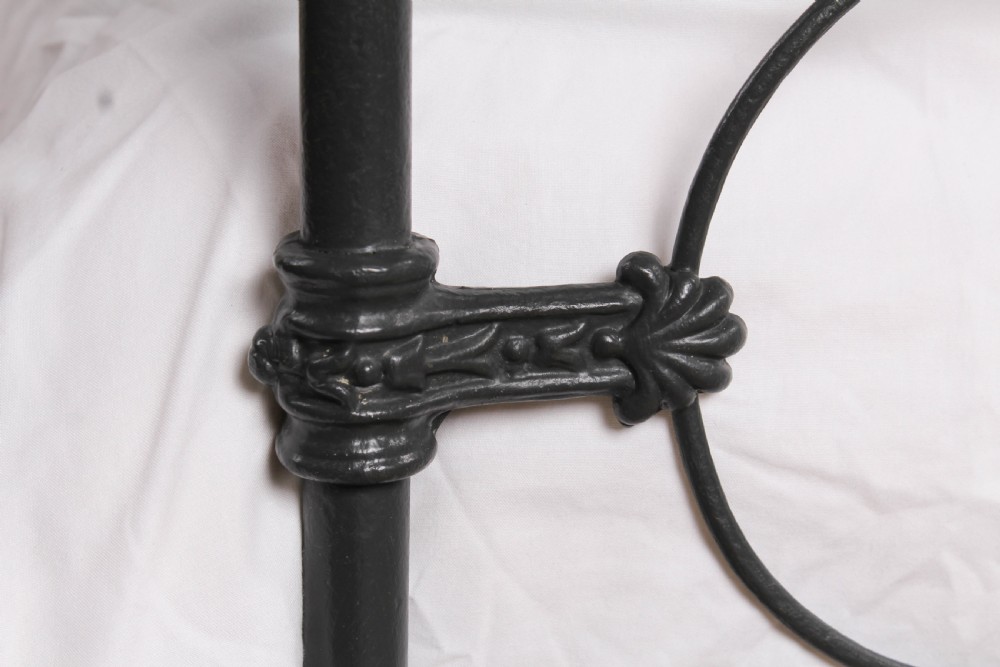 Attractive all iron Irish double bed View V