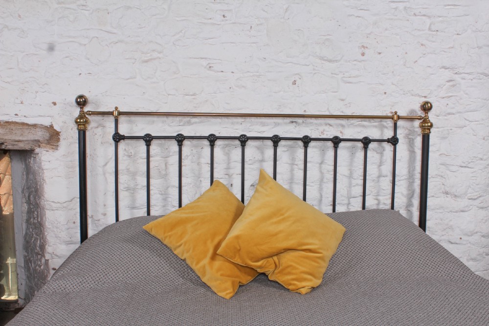 Handsome classic Victorian 6FT super king size bed by Maple and Co. View VII