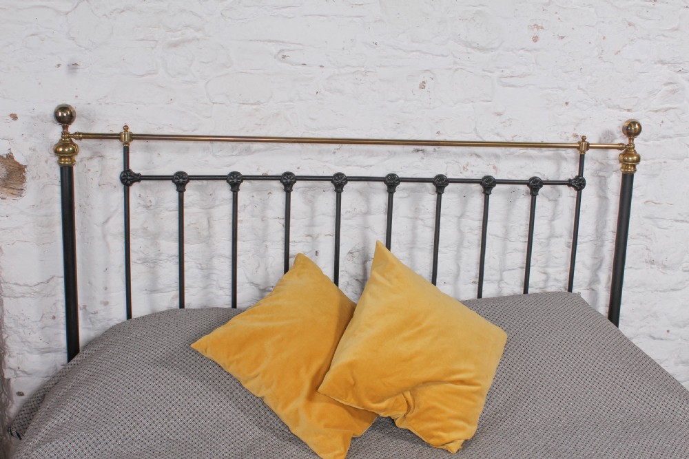 Handsome classic Victorian 6FT super king size bed by Maple and Co. View IX