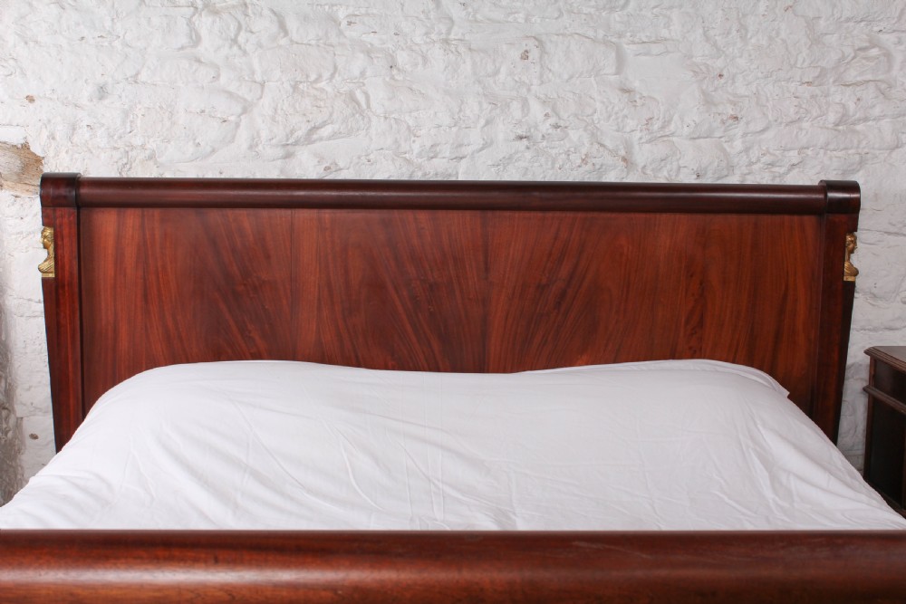 Exceptional rare mahogany  Napolean 11 style super king size  bed View V