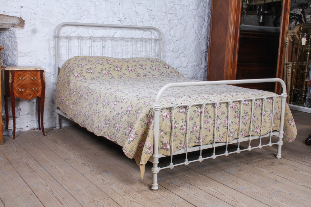 Very attractive simple French king size bed 