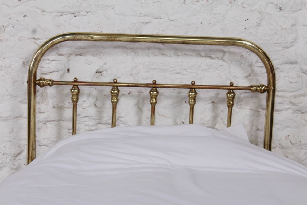 Attractive Victorian all brass single bed View III