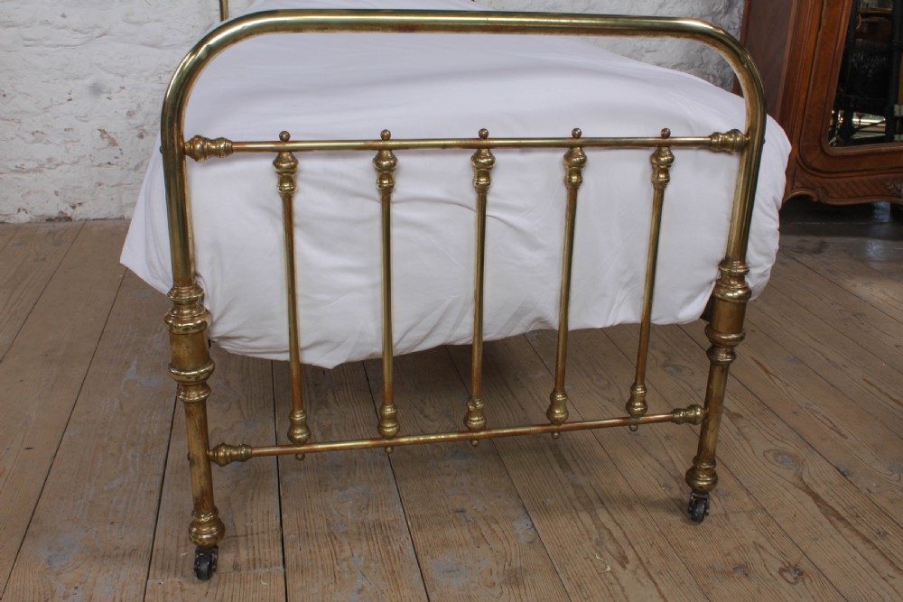 Attractive Victorian all brass single bed View V
