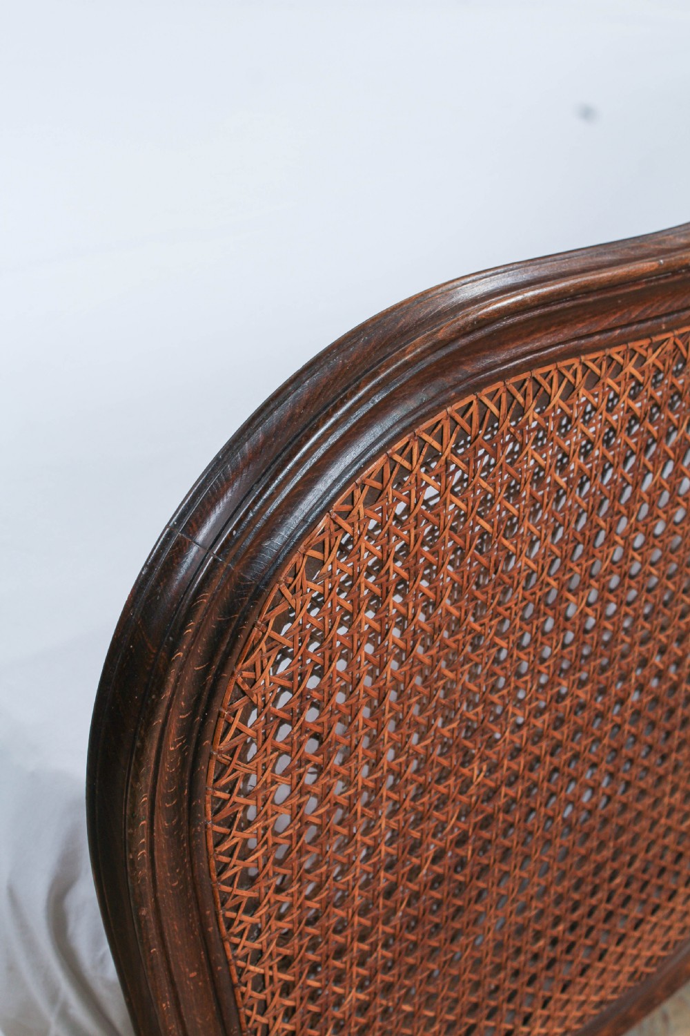 Beautiful rare 2 meter wide Caned Berger style bed View V