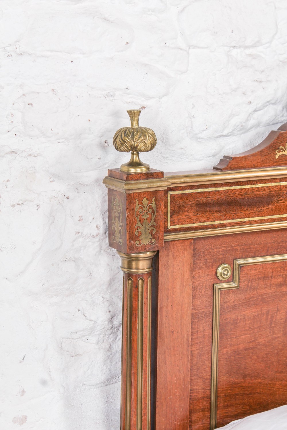 Incredible Napoleon II style double bed bedside and mirror  View IX