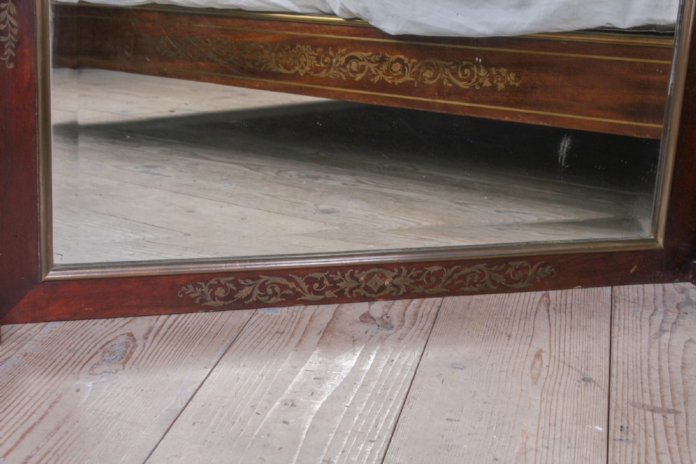 Incredible Napoleon II style double bed bedside and mirror  View XIV
