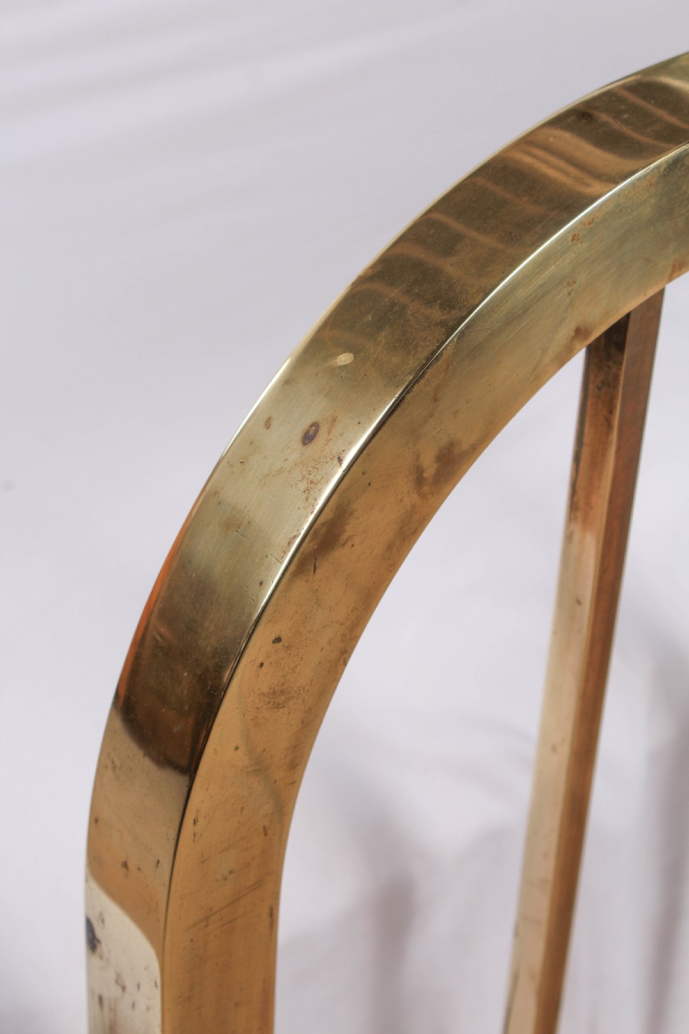 Individual stylish French double brass bed View VII