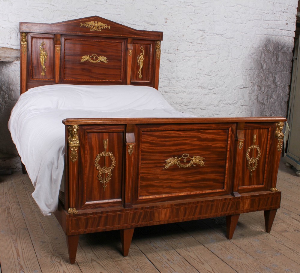 Handsome Napoleon 11 Empire style king size bed